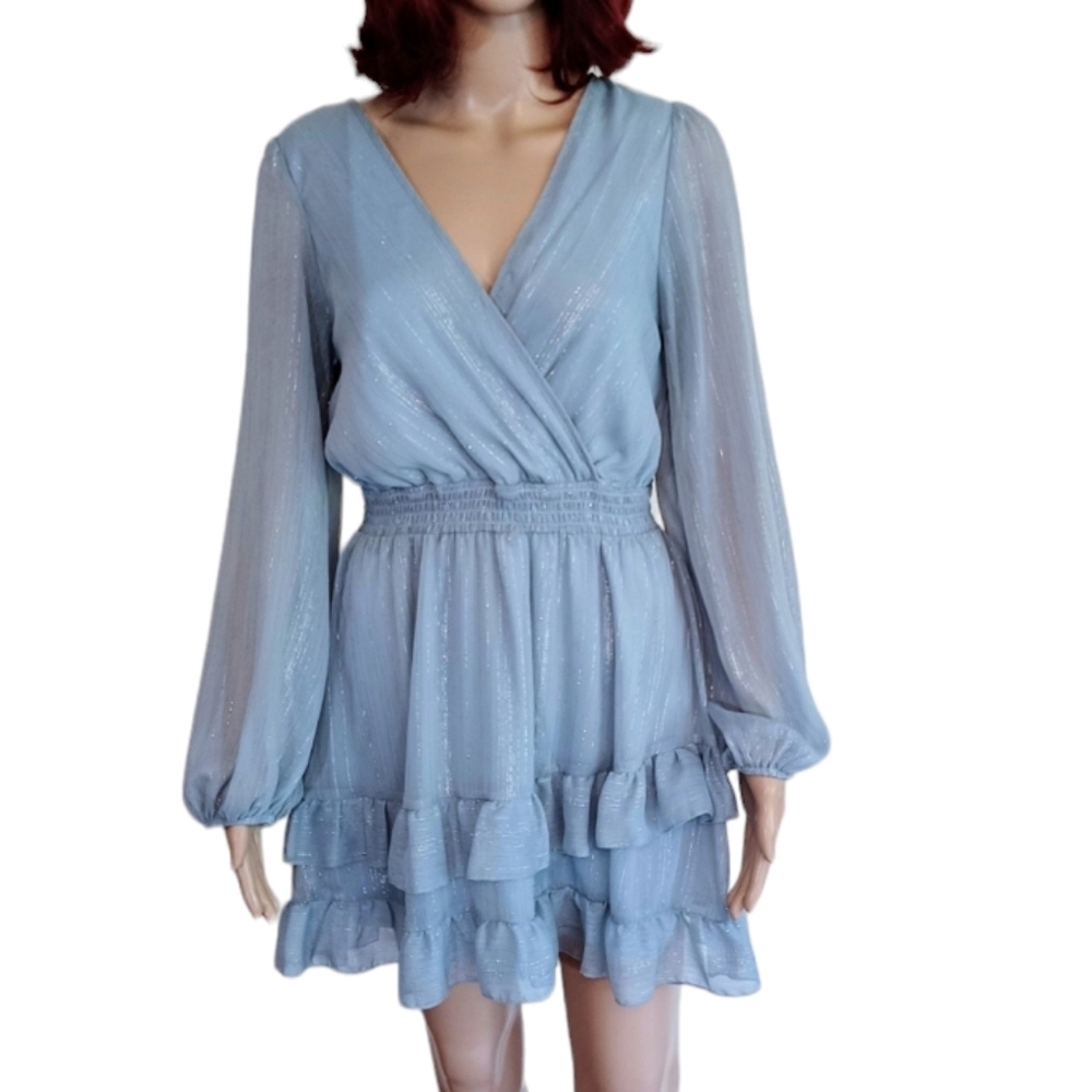 Alter'd State Ruffled Dress - Size Small - Picture 3 of 9